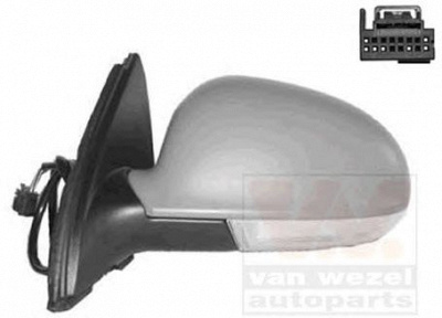 VAN WEZEL 5886817 -  Наружное зеркало